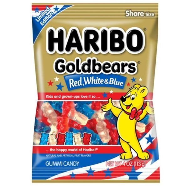 Haribo Goldbears Red, White & Blue 113g