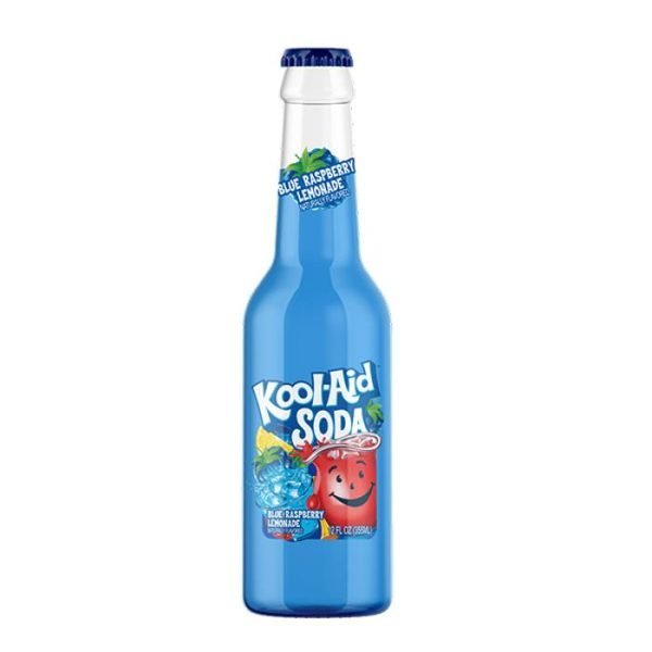 Kool-Aid Blue Raspberry Lemonade Soda Bottle 355ml