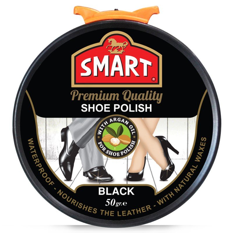 SMART Paste Shoe Polish 50g - Black