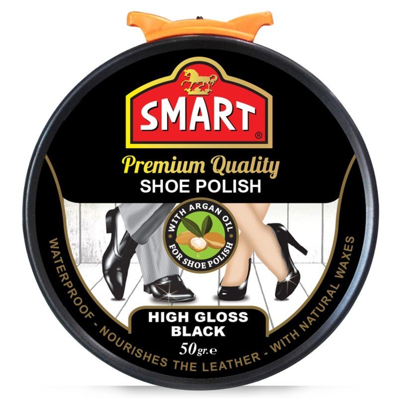 SMART Paste Shoe Polish 50 - High Gloss Black