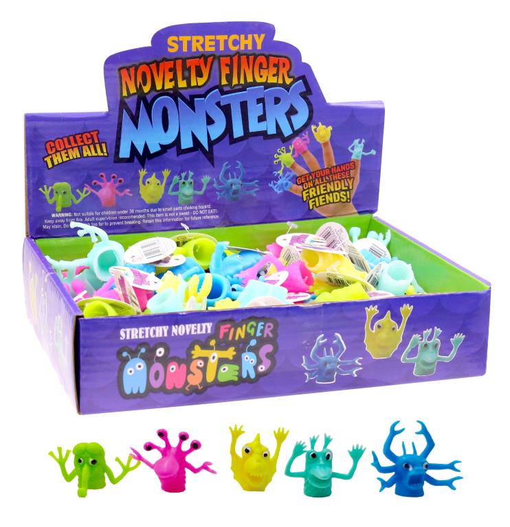 Stretchy Novelty Finger Monsters
