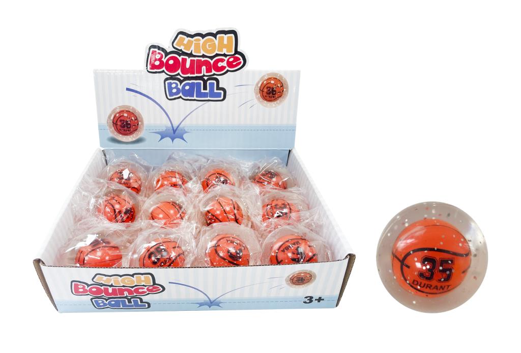 Basket Ball Themed High Bounce Ball