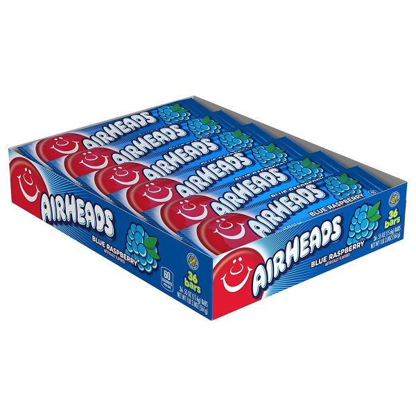 Airheads Blue Raspberry Candy Bar 15.6g