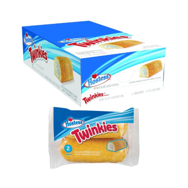 Hostess Twinkies 2PK Original Golden Cakes 77g