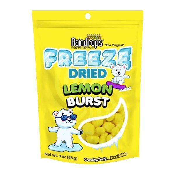 USA Raindrops Lemon Burst Freeze Dried Mini Peg Bag 3oz(25g)