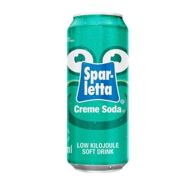 Sparletta Creme Soda Soft Drink 300mL