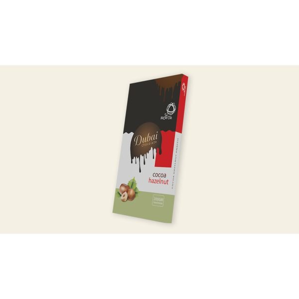 SoMoorish Dubai Chocolate Bar - Cocoa Hazelnut 200g