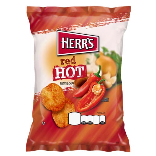 Herr's Red Hot Chips 99g