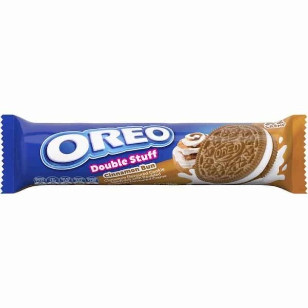Oreo 131g Cookies Double Stuff Cinnamon Bun