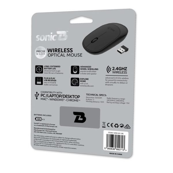 SonicB Subtle Wireless Mouse