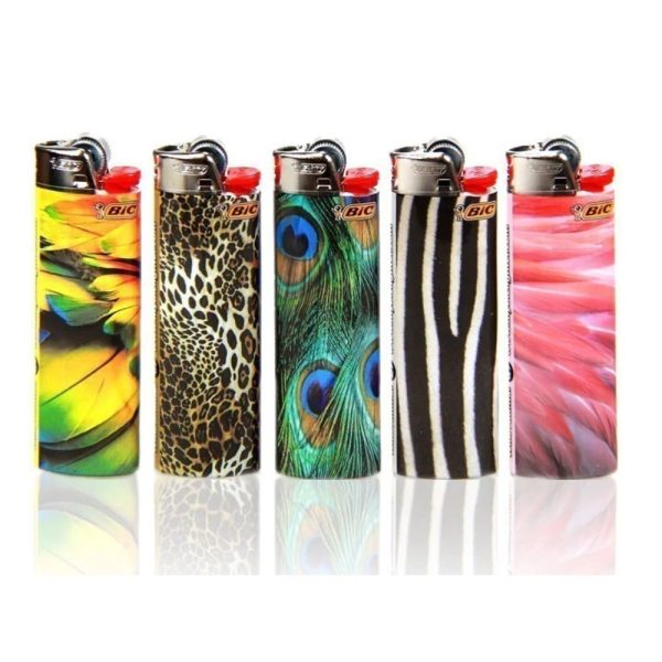 Bic Lighters Print - Wild Animals