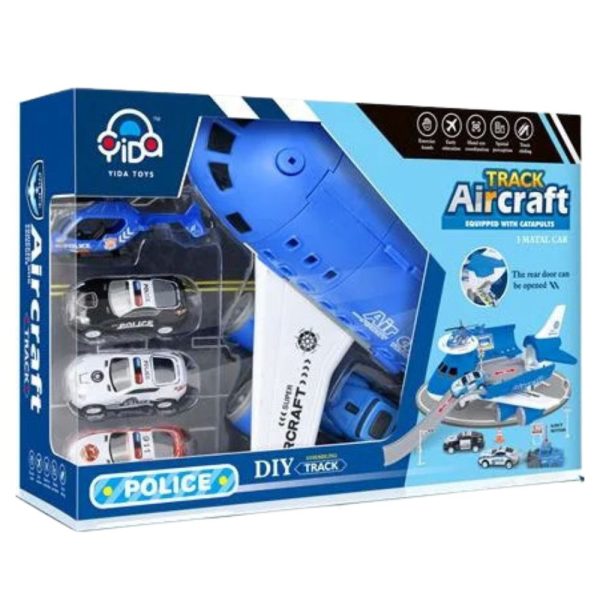 Police Jet Launcher Set - Track & Rescue Edition