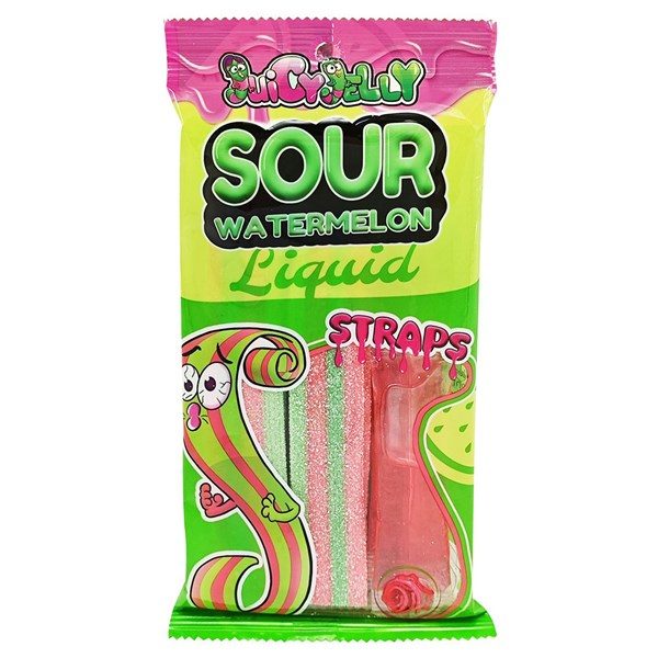 Juicy Jelly Liquid Straps Watermelon 160g