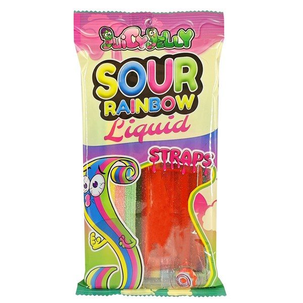 Juicy Jelly Liquid Straps Rainbow 160g