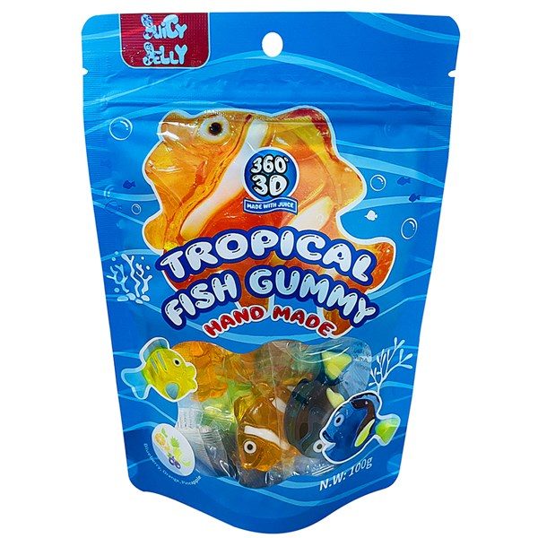 Juicy Jelly 3D tropical fish gummy