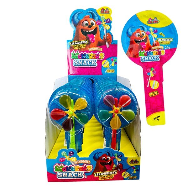 Kidsfrenzy Windmill Pop Candy 24g