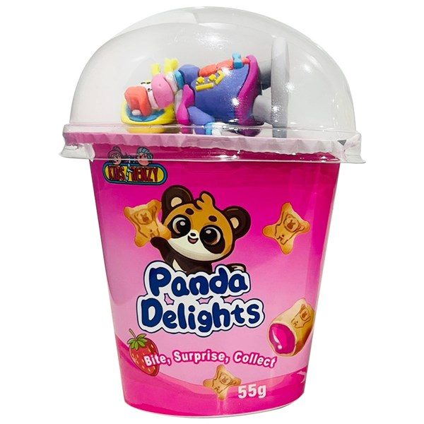 Kidsfrenzy Panda Delights Straw 55g