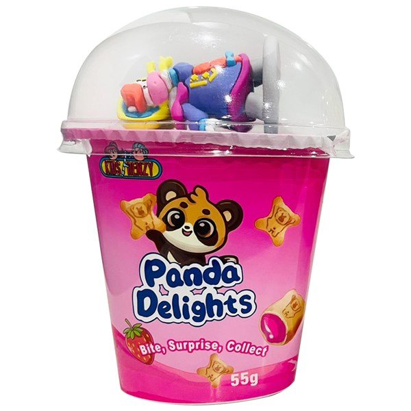 Kidsfrenzy Panda Delights Straw 55g