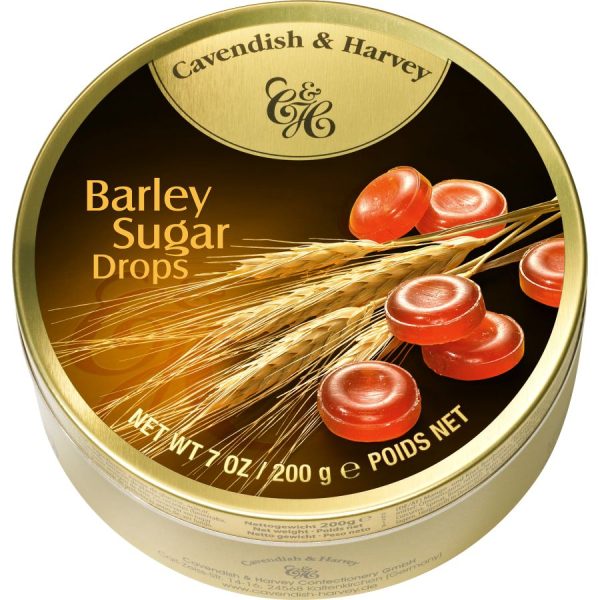 Cavendish & Harvey Tins Barley Sugar Drops 200g