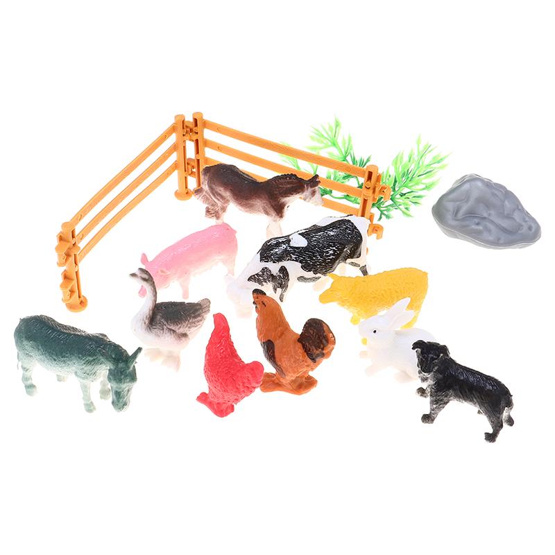 Animal Figurines in Tube Happy Farm Theme - Image 2