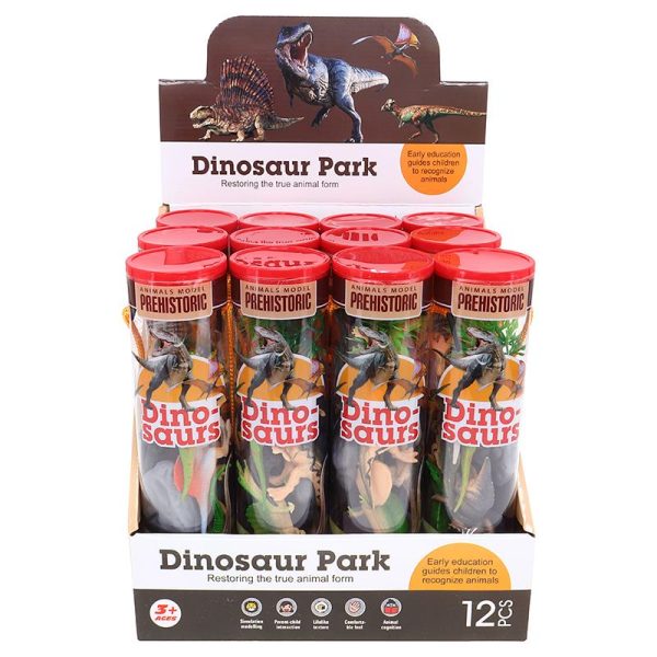Dinosaur Park Includes 6 Figurines and 2 Accessory Figurines