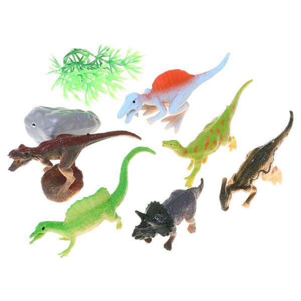 Dinosaur Park Includes 6 Figurines and 2 Accessory Figurines