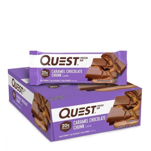 Quest Bar Caramel Choc Chunk 60g