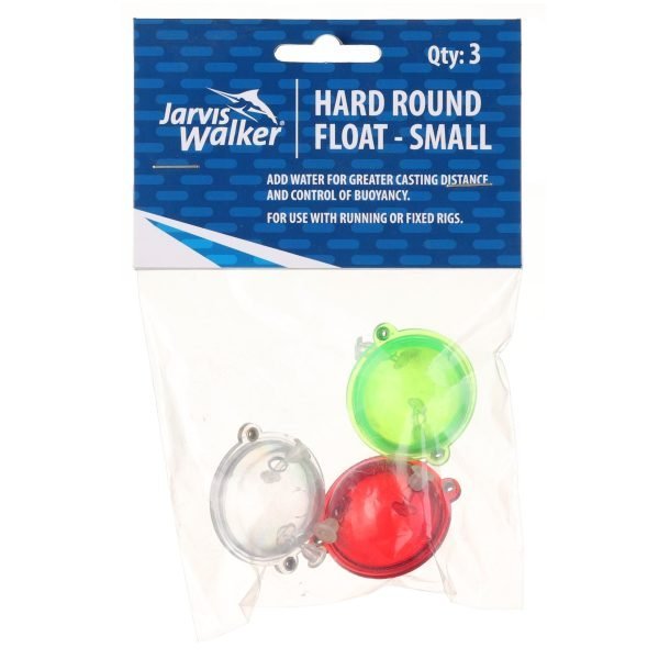 Hard Round Plastic Floats - SM - 3pk