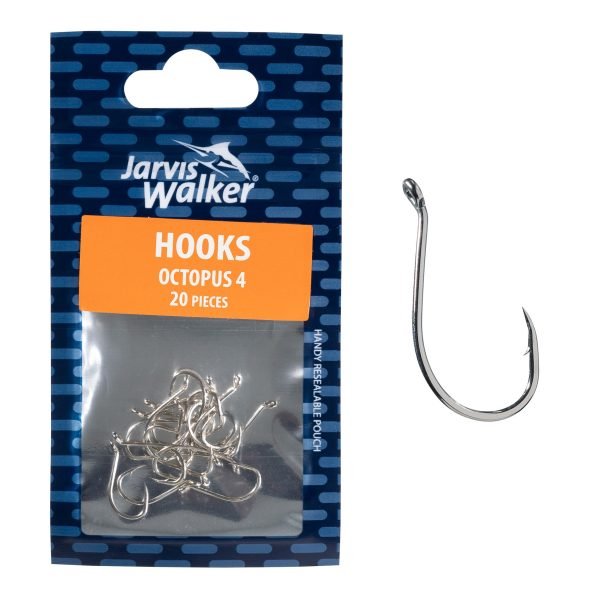 JARVIS WALKER OCTOPUS NICKEL HOOKS SZ4