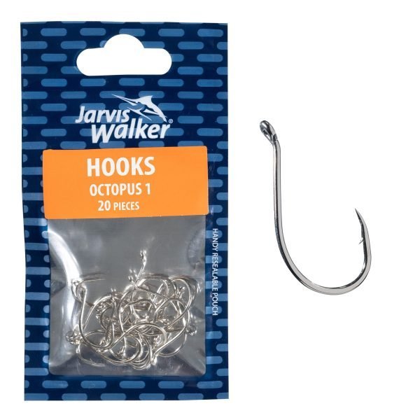 JARVIS WALKER OCTOPUS NICKEL HOOKS SZ1