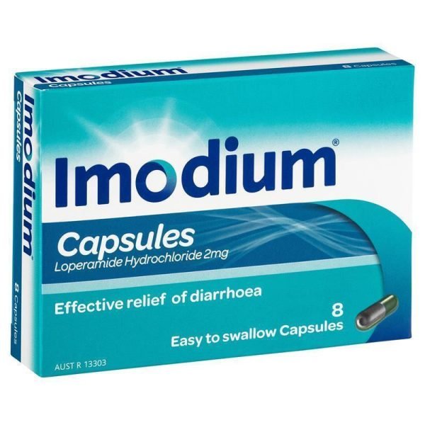 Imodium Diarrhoea Relief Capsules 8PK