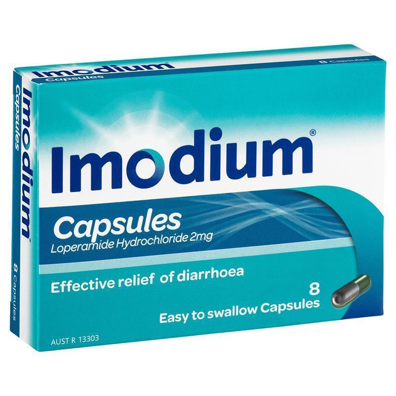 Imodium Diarrhoea Relief Capsules 8PK