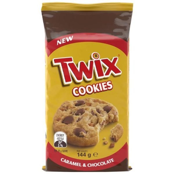 Twix Cookies Caramel & Chocolate 144g