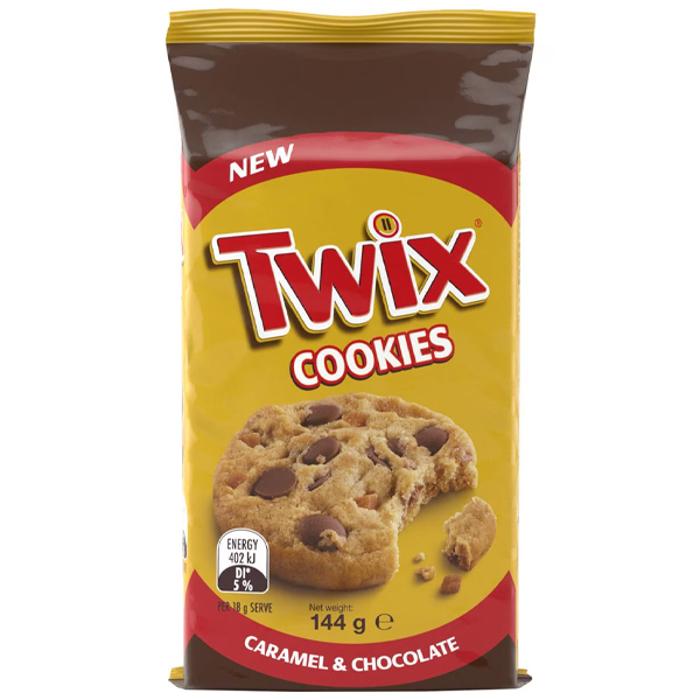 Twix Cookies Caramel & Chocolate 144g
