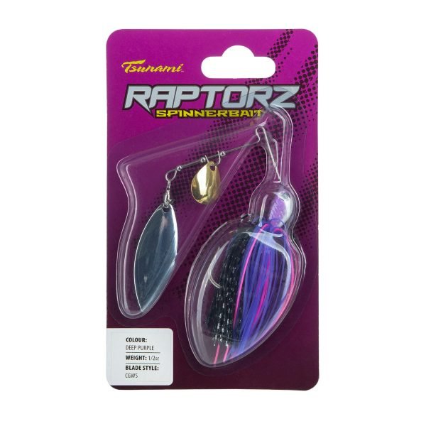 Raptorz Spinnerbait - Deep Purple