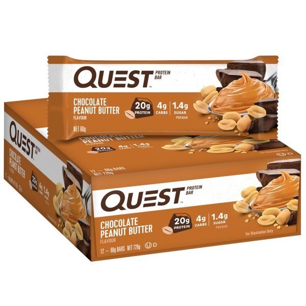 Quest Bar Choc Peanut Butter 60g