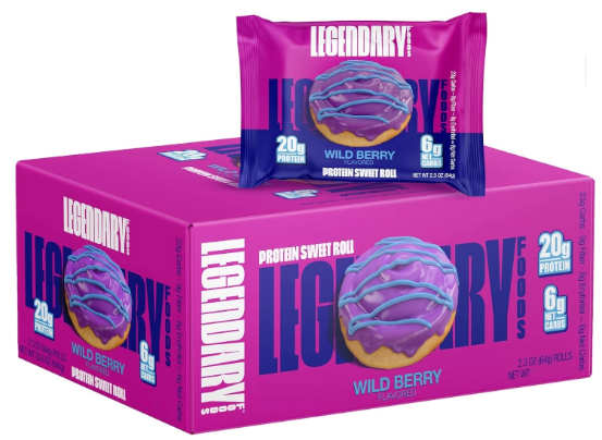 Legendary Protein Sweet Roll Cinnamon 67g