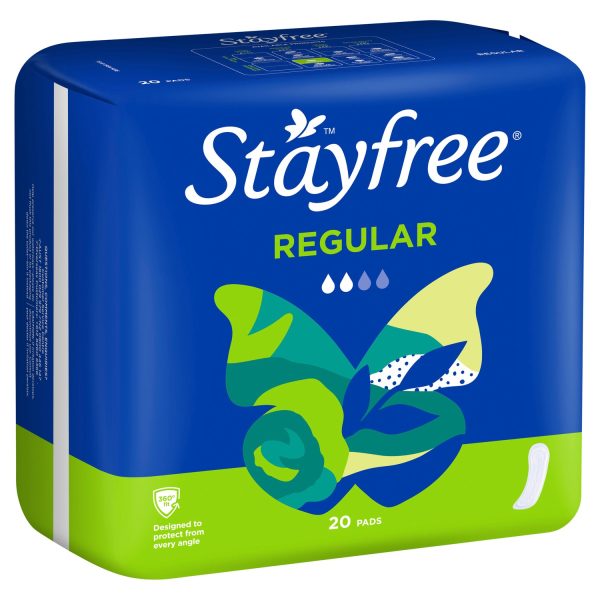 Stayfree Regular No Wings 20pk