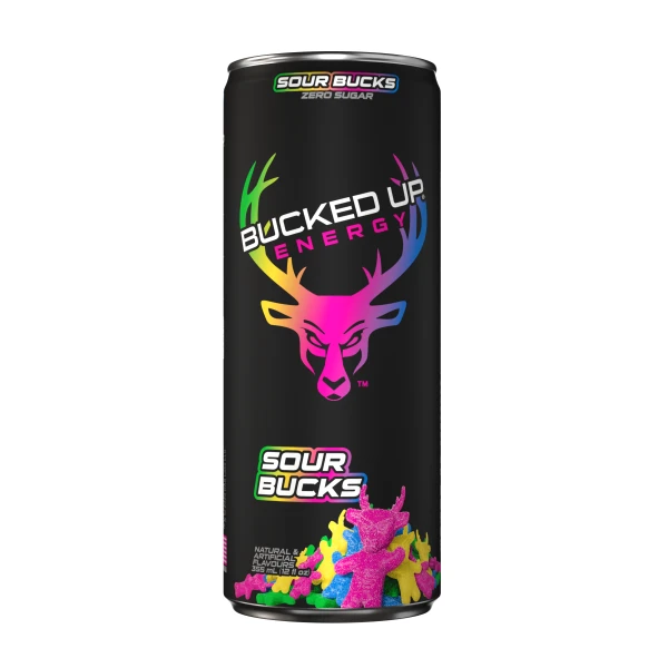 Bucked Up Energy RTD 355ml Sour Bucks