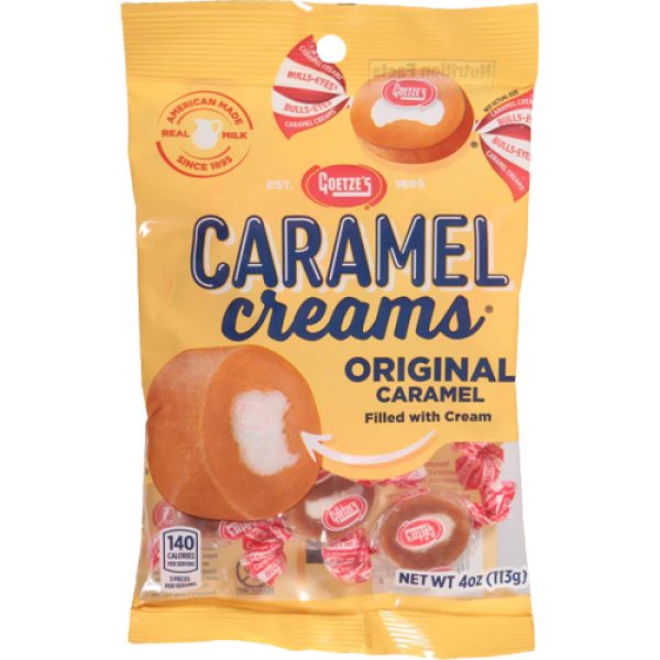 Goetze's Caramel Creams Original Vanilla Peg Bag 113g