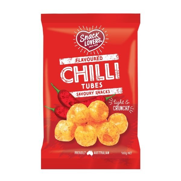 Snack Lovers Tubes Chilli 160g
