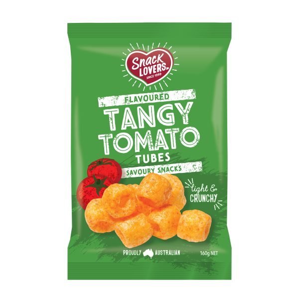 Snack Lovers Tubes Tangy Tomato 160g
