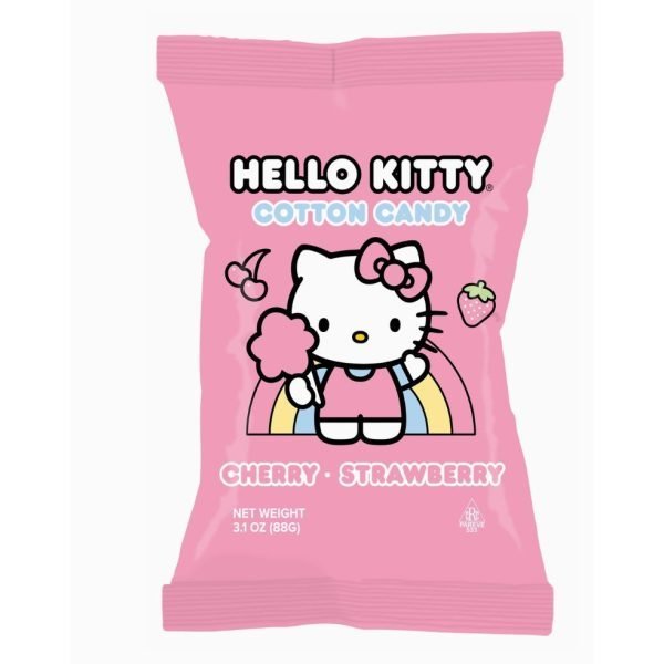 Hello Kitty Cherry Strawberry Cotton Candy 88g