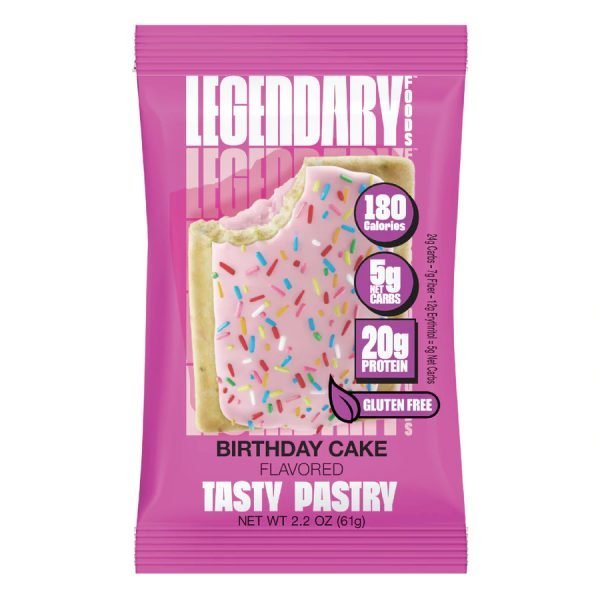 Legendary Protein Pastry Birthday Cake 61g