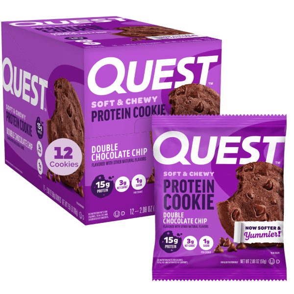 Quest Protein Cookie Double Choc Chip 59g