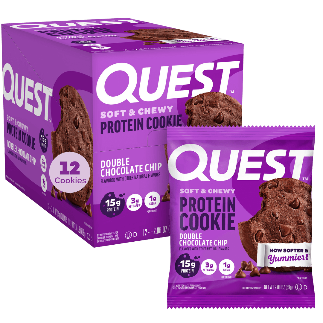 Quest Protein Cookie Double Choc Chip 59g