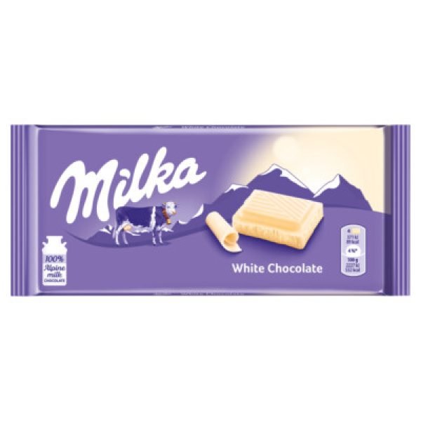 Milka White Chocolate 90g