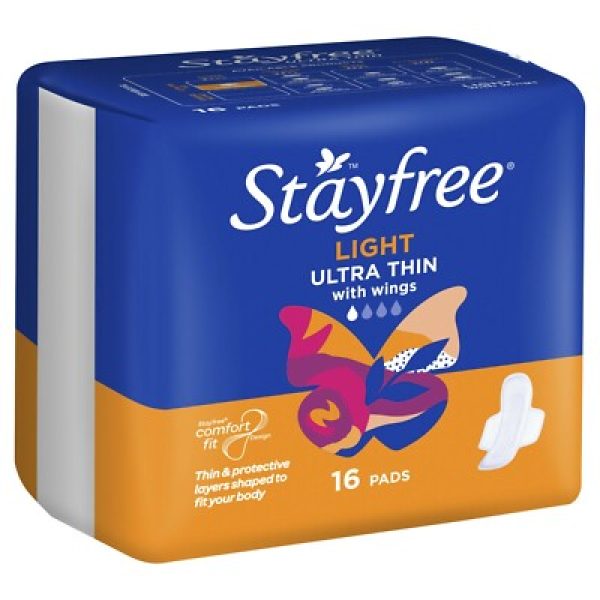 Stayfree Ultra Thin Light Wing 16pk