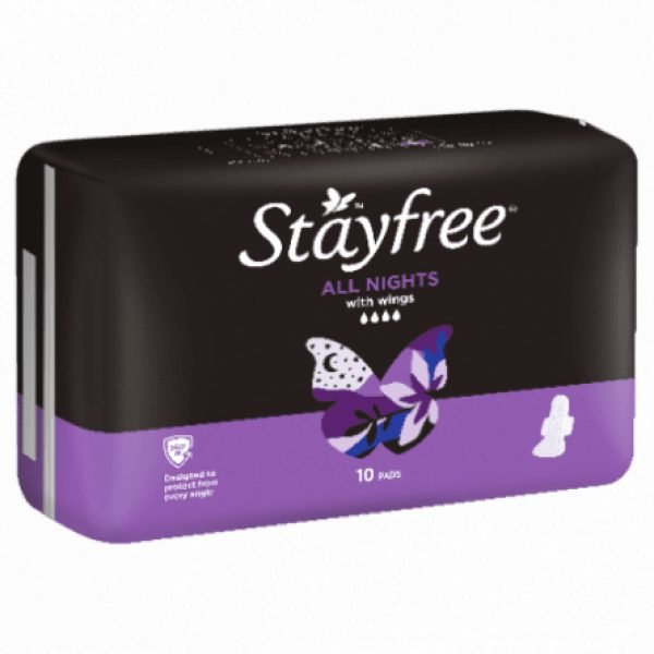 Stayfree Regular All Night Wing 10pk