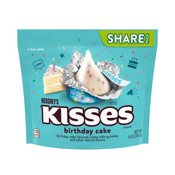 Hershey's Kisses Birthday Cake Share Pack 283g